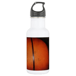 Beschädigter Foto-Effekt Basketball Trinkflasche
