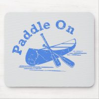 Beschädigtes Paddel beim Design - Maus-Pad