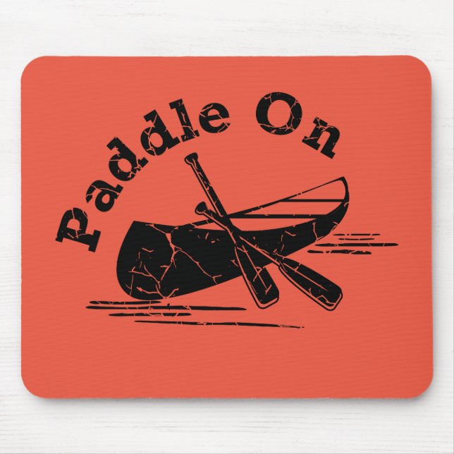 Beschädigtes Paddel beim Design - Maus-Pad Mousepad (Vorne)