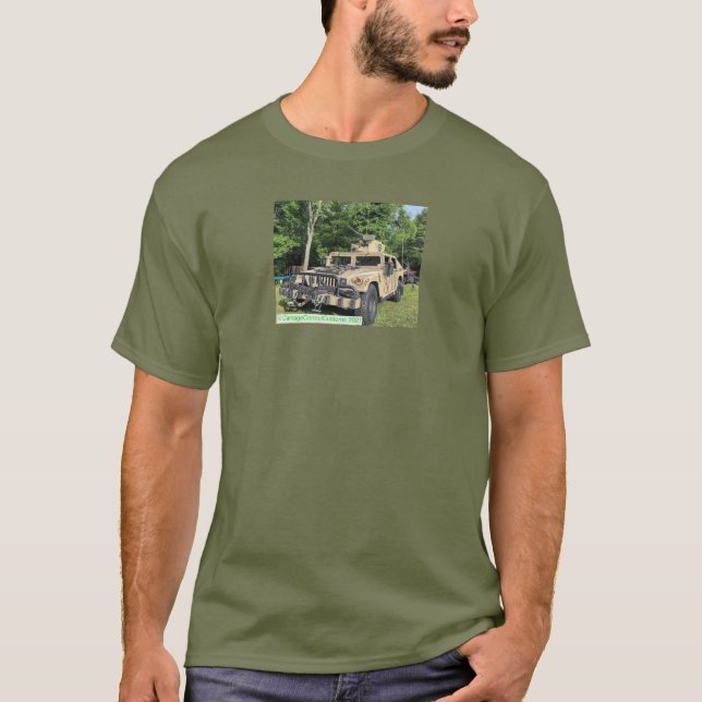 Beschädigung Kontrolle Zoll HMMWV  T-Shirt (Vorderseite)