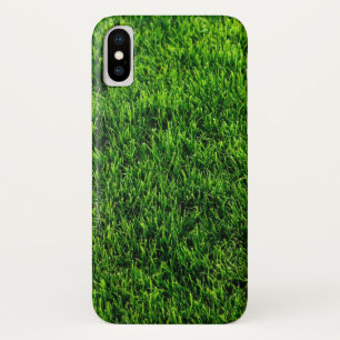 Beschaffenheit des grünen Grases von einem Case-Mate iPhone Hülle