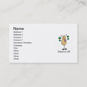 Beschaffennuss-T - Shirts und Geschenke Visitenkarte