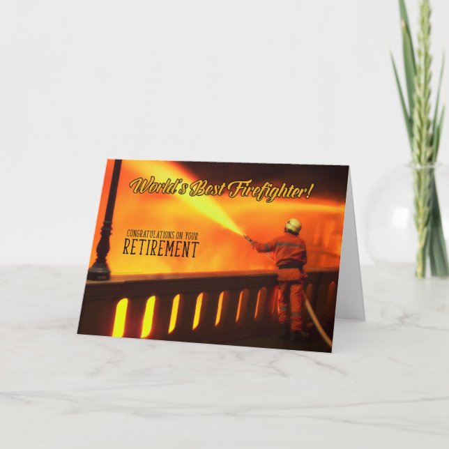 Beschaffung von Feuerwehr durch Feuerwehr Karte (Vorderseite)