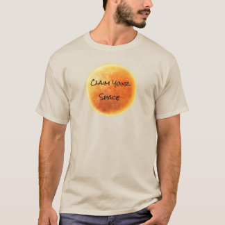 "Beschäftige deinen Raum" Fetter, stärkender Risin T-Shirt