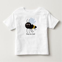 beschäftigt als BienenstuzAboutBees Cotton Kleinki Kleinkind T-shirt