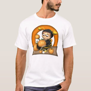 Beschäftigte Bienen-Halloween-T - Shirts