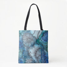 Beschäftigte blaue Taschen-Tasche