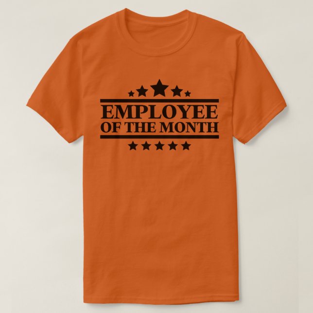 Beschäftigte des Monats 11 T-Shirt (Design vorne)