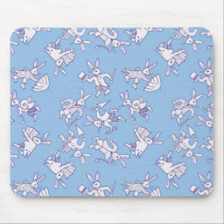 Beschäftigte Häschen Mousepad