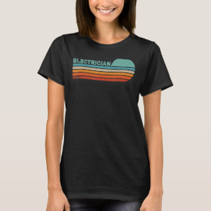Beschäftigte im Bereich der ELEKTRISCHEN Stellplät T-Shirt