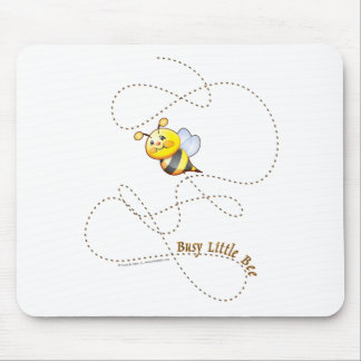 Beschäftigte kleine Biene Mousepad