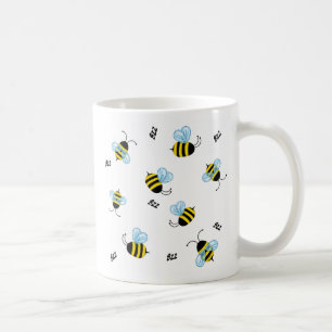 Beschäftigte summende Hummel-Bienen-Tasse Tasse