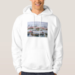 Beschäftigte Szene bei Blackfriars 2005 Hoodie