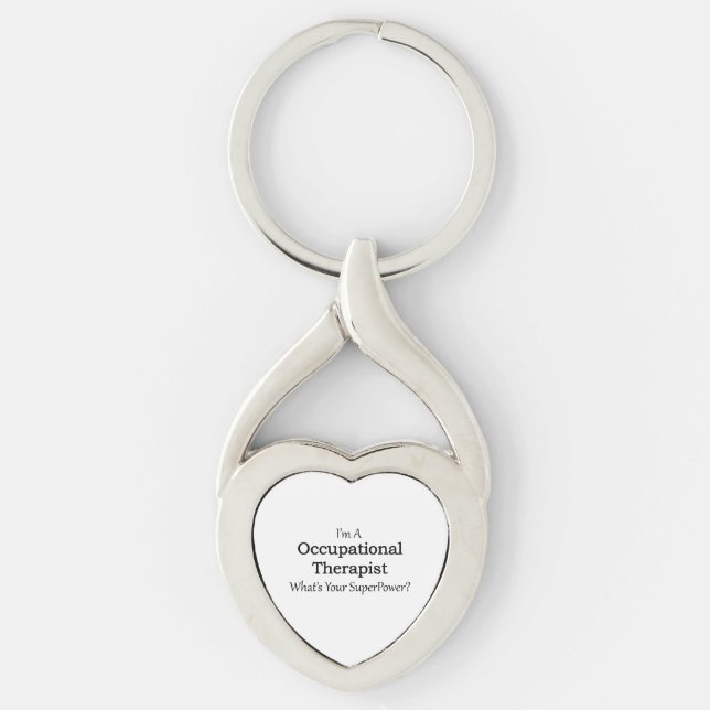 Beschäftigungstherapeut Schlüsselanhänger (Vorderseite)