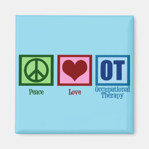 Beschäftigungstherapie der FriedensLiebe-OT Magnet