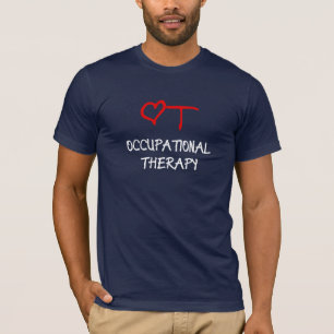 Beschäftigungstherapie-Herz T-Shirt