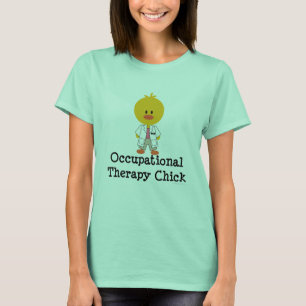 Beschäftigungstherapie-Küken-Wecker-T-Shirt T-Shirt