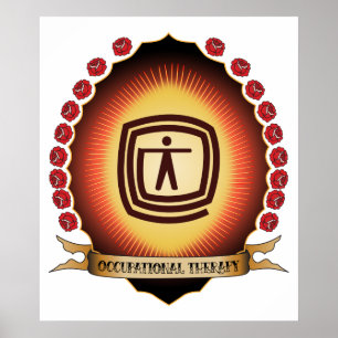 Beschäftigungstherapie Mandorla Poster