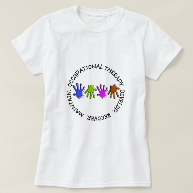 Beschäftigungstherapie-T - Shirt (Design vorne)