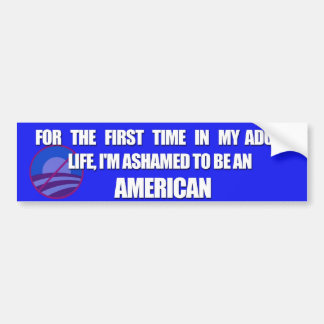 Beschämt ein Amerikaner sein Autoaufkleber