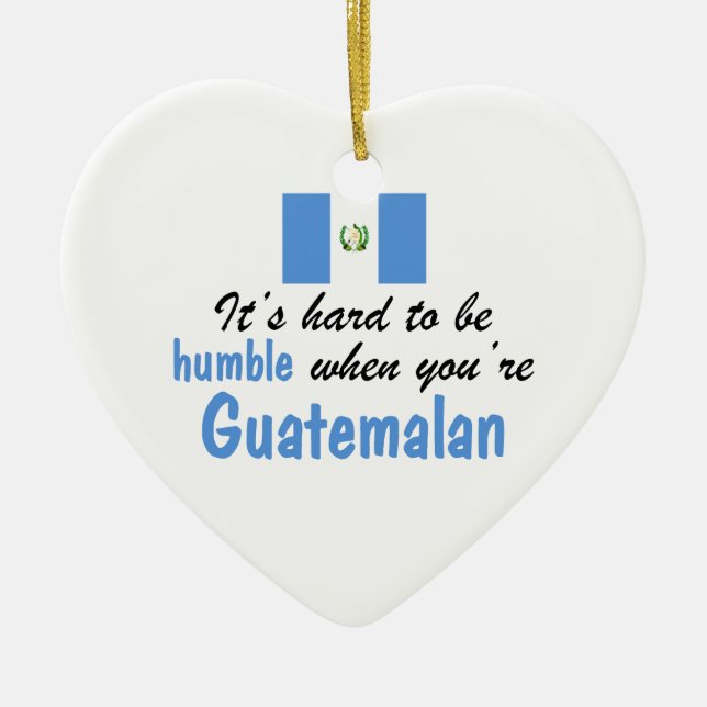 Bescheidener Guatemalteke Keramik Ornament (Vorne)