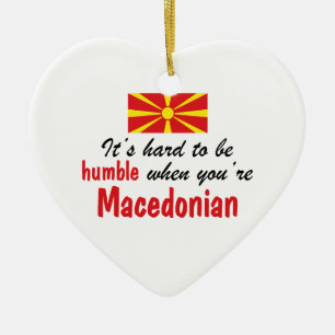 Bescheidener Macedonian Keramik Ornament