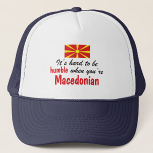 Bescheidener Macedonian Truckerkappe