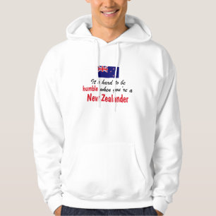 Bescheidener Neuseeländer Hoodie
