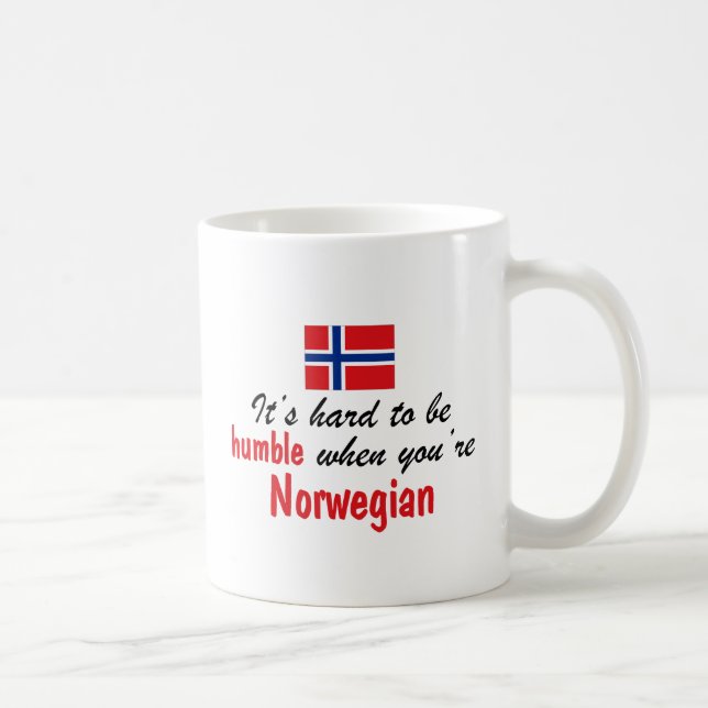 Bescheidener Norweger Tasse (Rechts)