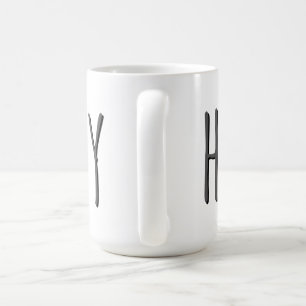 Bescheidenheit Kaffeetasse