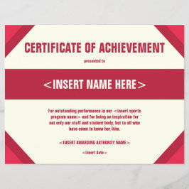 Bescheinigung über die Beförderung