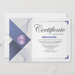 Bescheinigung über die Einladung von Abschlüssen