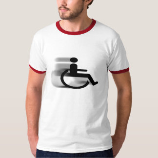 Beschleunigenrollstuhl-Shirt T-Shirt