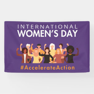 Beschleunigte Aktion Internationaler Frauentag 202 Banner