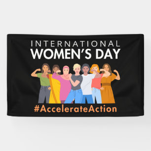 Beschleunigte Aktion Internationaler Frauentag 202 Banner