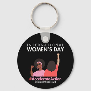 Beschleunigte Aktion Internationaler Frauentag 202 Schlüsselanhänger
