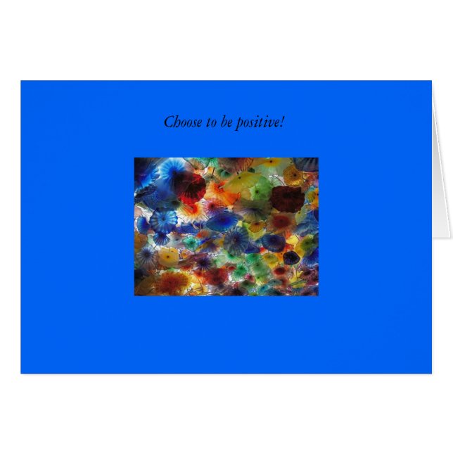 Beschließen Sie, positiv zu sein! (Vorderseite (Horizontal))