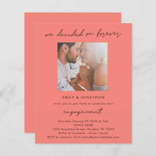 Beschluss über die Verlobung von Forever Foto