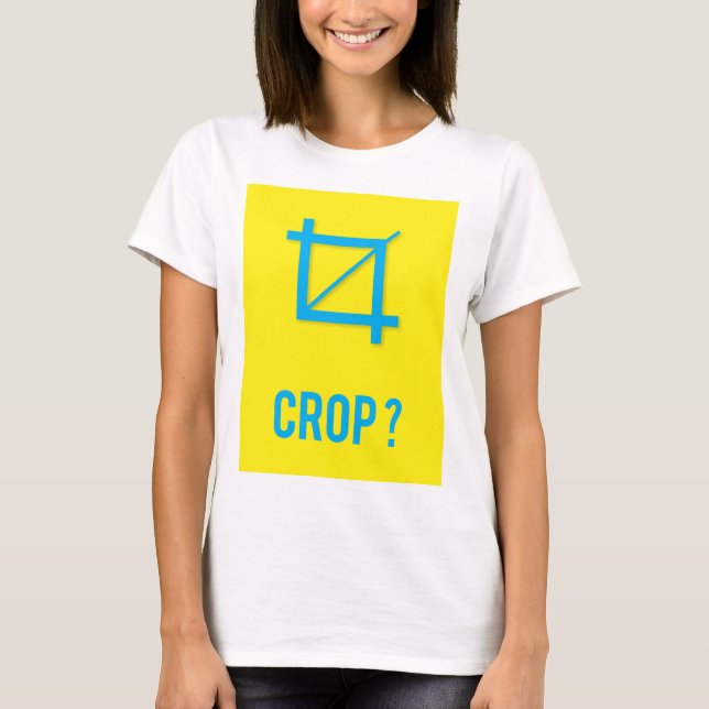 BESCHNEIDEN? T-Shirt (Vorderseite)