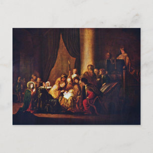 Beschneidung Jesu durch Nass D. Ä. Jacob Willemsz. Postkarte