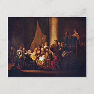 Beschneidung Jesu von Wet D. Ä. Jacob Willemsz. Postkarte