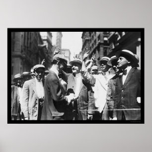 Beschränkungs-Markt 1916 Händler-der auf lagerNYC Poster