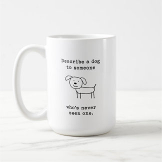 Beschreibe einen Hunde-Doodle-Witz für Backrooms-F Kaffeetasse