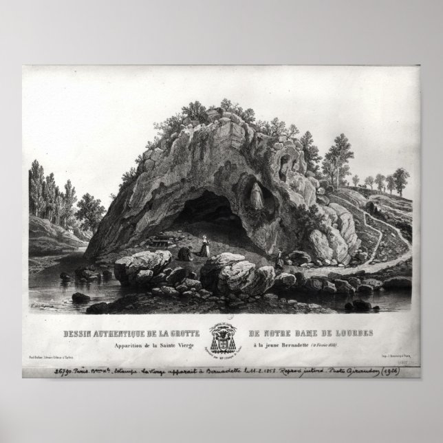 Beschreibung der Jungfrau Mary Poster (Vorne)