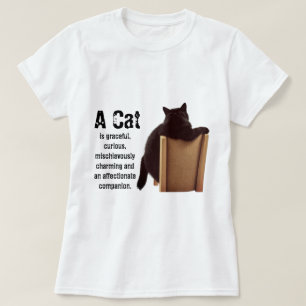 Beschreibung der Katze T-Shirt