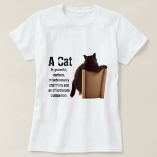 Beschreibung der Katze T-Shirt