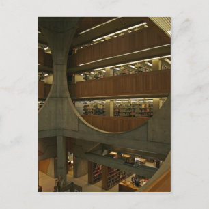 Beschreibung Exeter Library. Exeter, New Hampshire Postkarte