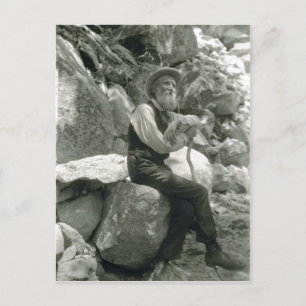 Beschreibung: John Muir , American konservationist Postkarte
