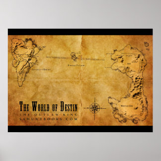 Beschreibung Karte Poster