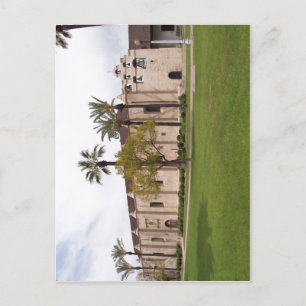 Beschreibung Mission San Gabriel Arcangel in San G Postkarte